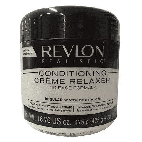 Revlon Realistic Conditioning Cream se relaja sin base Regular 16.76 oz