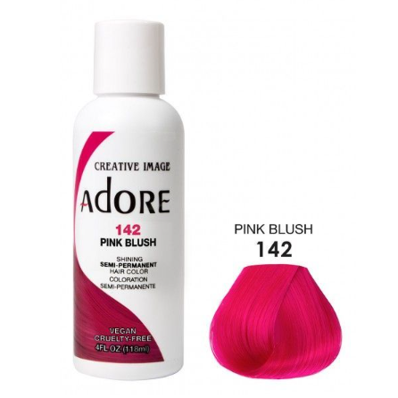 Adorar color de cabello semi permanente 142 rosa rubor 118ml