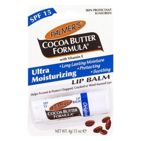 Palmers Fórmula de mantequilla de cacao Bálsamo labial ultra hidratante original 4G
