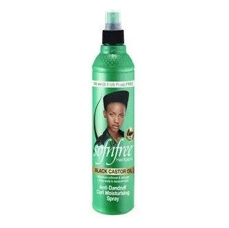 SOFN Free Black Castor Oil Anti-Dandruff Afro Spray