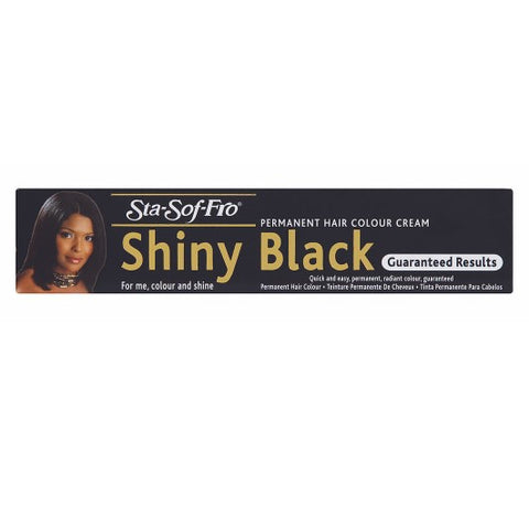 STA SOFA FRO SHINY NEGRO Color de color de cabello permanente 25 ml