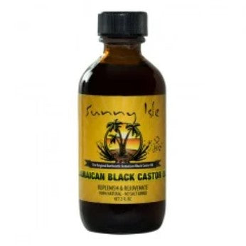 Aceite de ricino negro jamaicano Sunny Isle regular 2oz