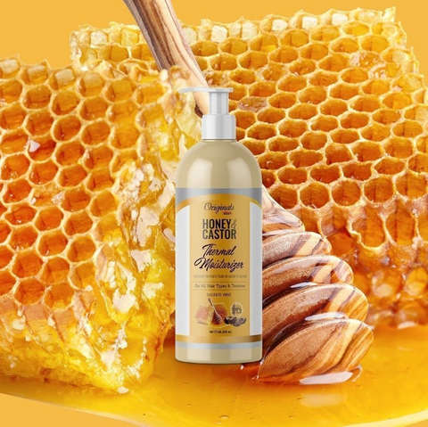 El mejor humectante térmico de Honey & Castor de África 6 oz