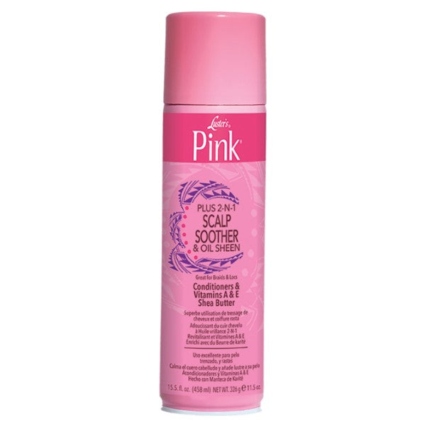 Pink Plus 2-N-1 Spare de cuero cabelludo y brillo de aceite 11.5 oz