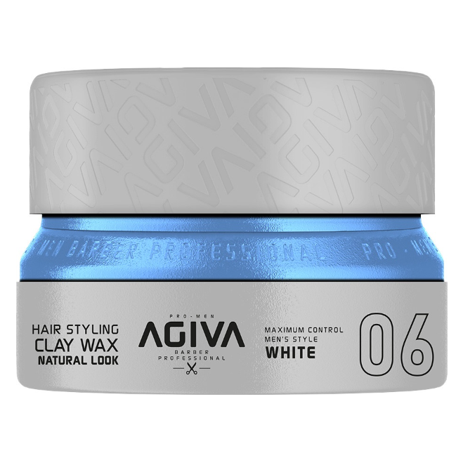 Agela Styling Hair Clay Wax 155ml - White #5