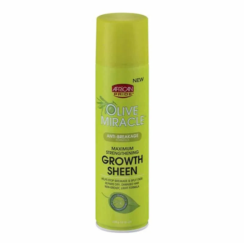 Africano Orgullo Olive Miracle Sheen Spray 8oz