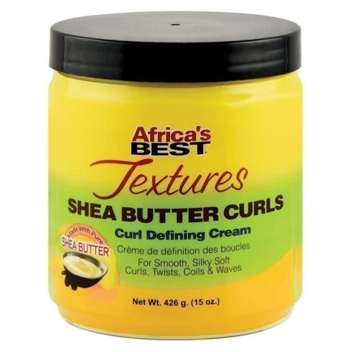 Las mejores texturas de África Kear Butter Curls Defining Cream 15oz