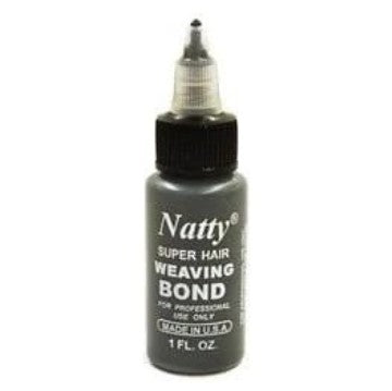Natty Super Hair Weaving Bond White 2oz