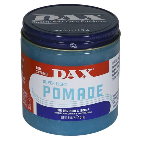 Dax Pomade Super Light Sequy Señel y Tratamiento del cuero cabelludo 213 GR