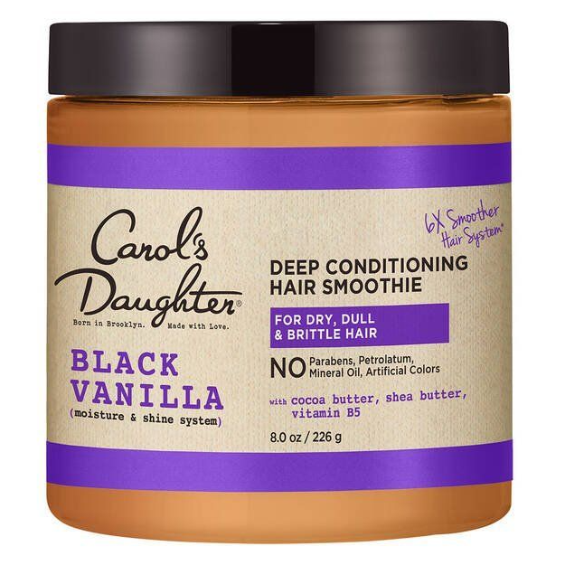 Carols Hija Negra Black Vanilla Moisture and Shine Hair Smoothie 8 oz