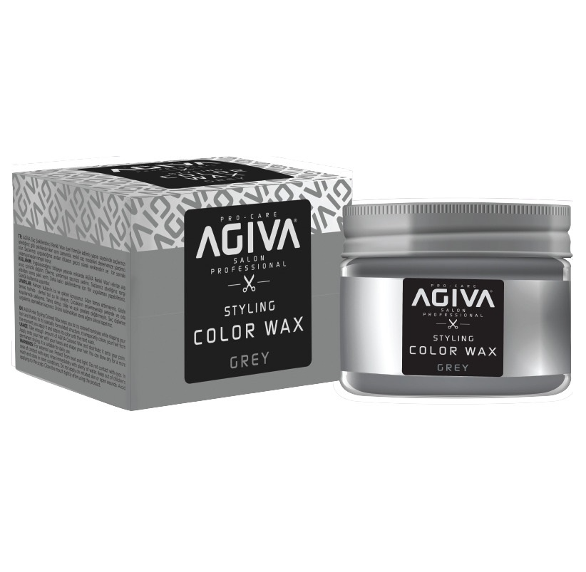 Agela Hair Styling Color Wax Grey 120ml