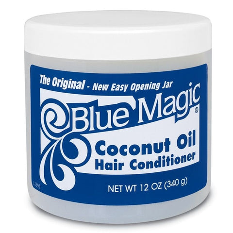 Acondicionador de cabello de aceite de coco magia azul 340 gr.
