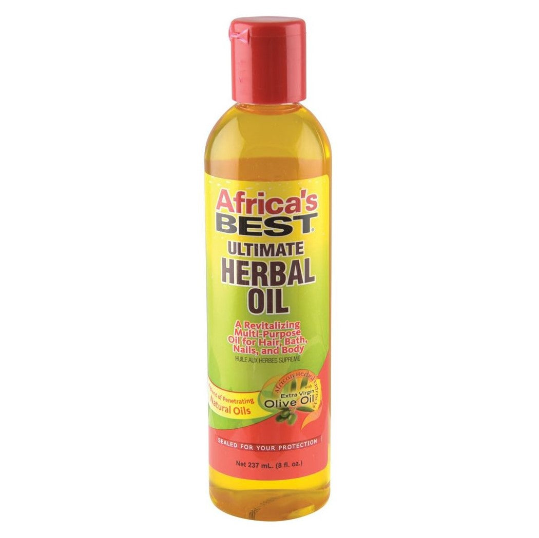 El mejor aceite de hierbas de África revitaliza el cabello seco para el cabello del cuero cabelludo de la piel 237 ml