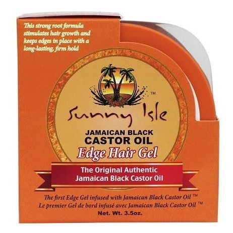 Sunny Isle Jamaican Black Castor Oil Edge Hair Gel 100 GR