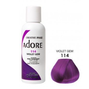 Adorar color de cabello semi permanente 114 Violet Save 118ml