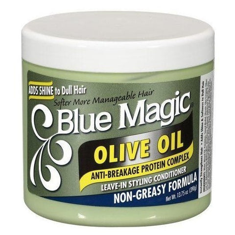 Blue Magic Olive Oil Permitir en el acondicionador de estilo 390 GR
