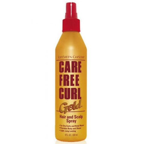 Cuidado gratis Curl Gold Hair & Scalpe Spray 8 oz