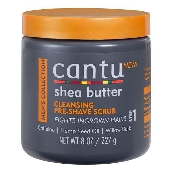 Cantu Shea Butter Collection Collection Cleansing Pre-Shave Scrub 8 oz