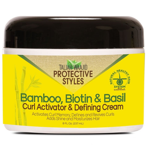 Taliah Waajid PS Bamboo, Biotin & Basil Curl Activator Defining Cream 237 ml