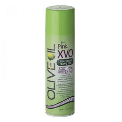 Pink Xvo Extra Virgin Olive Oil Sheothing Sheen Spray 443 ml