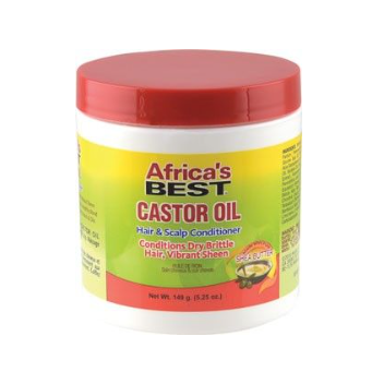 El mejor cabello y cuero cabelludo de aceite de ricino de África 149 GR