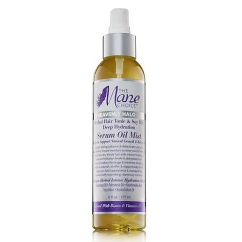 The Mane Choice Heavenly Halo Herbal Hair Tonic & Soy Milk Deep Hyration Sero Oil Mist 177ml