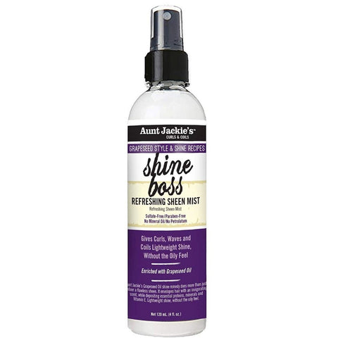 Tía Jackie's Grapeseed Shine Boss Refrescing Mist 120ml / 4oz