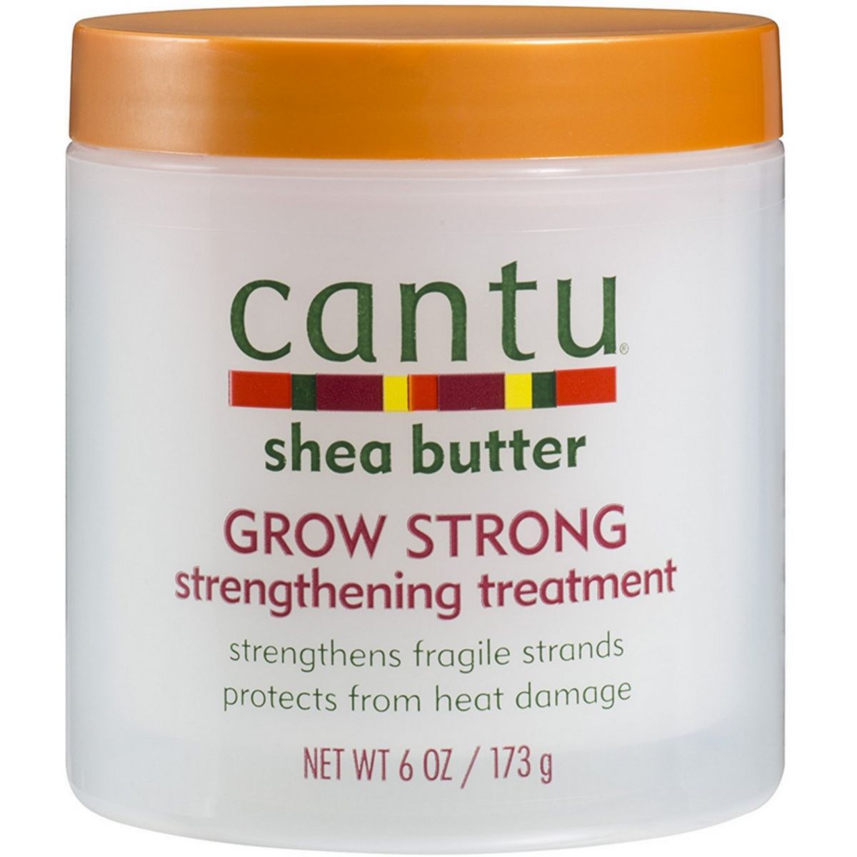 Mantequilla de karité Cantu crece un tratamiento de fortalecimiento fuerte 6 oz