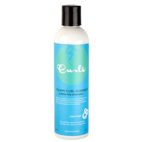 Curls Curl Curl Cleinser Sulfato Shampoo sin sulfato 8 oz