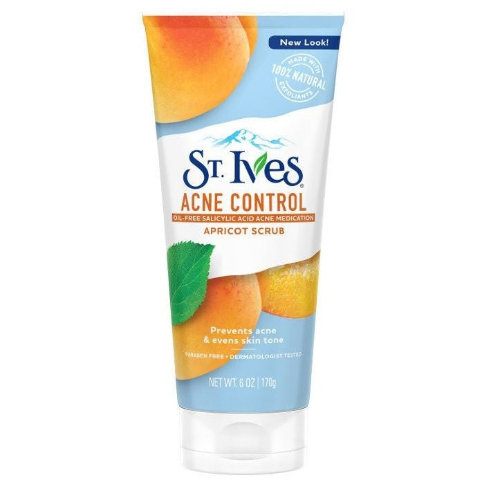 Calle. Ives Control de acné Apricot Scrub 6 oz