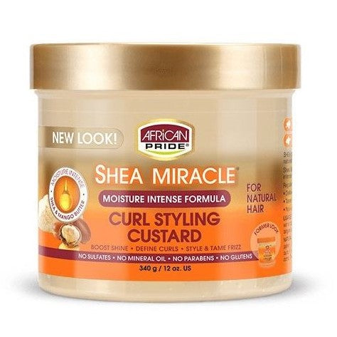 Orgullo Africano Shea Butter Miracle Curl Styling Catinaria 340 GR