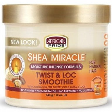 Orgullo Africano Shea Butter Miracle Twist & LOC Smoothie 40 GR
