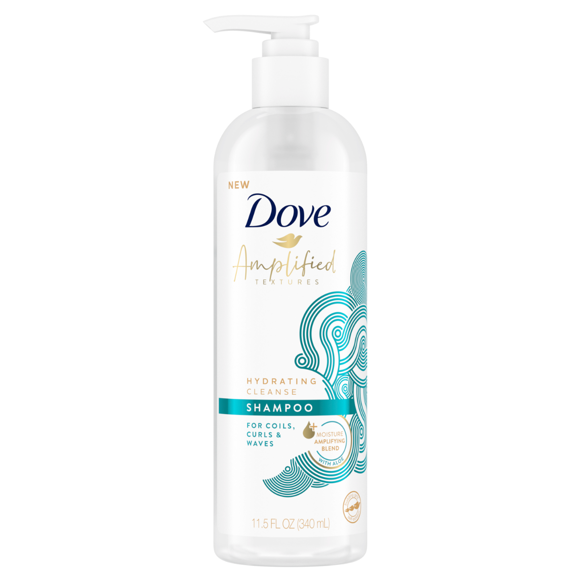 Dove Amplified Textures Shampoo 340ml