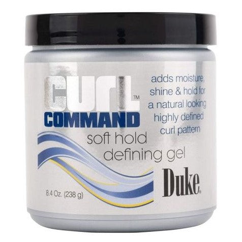 Duke Curl Command Soft Team Defining Gel 8.4 oz / 238g