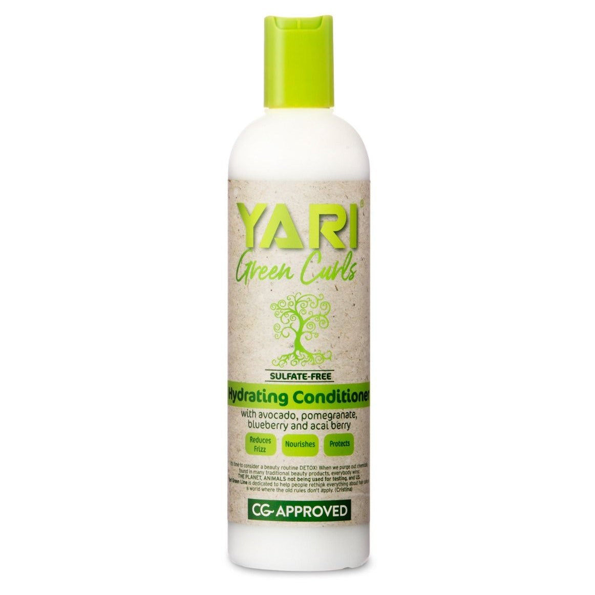 Acondicionador de hidratantes de Yari Green Curls 355ml