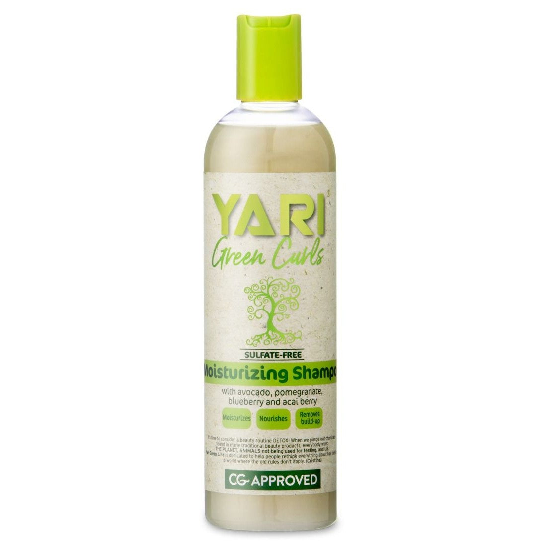 Yari Green Curls Shampoo hidratante 355ml