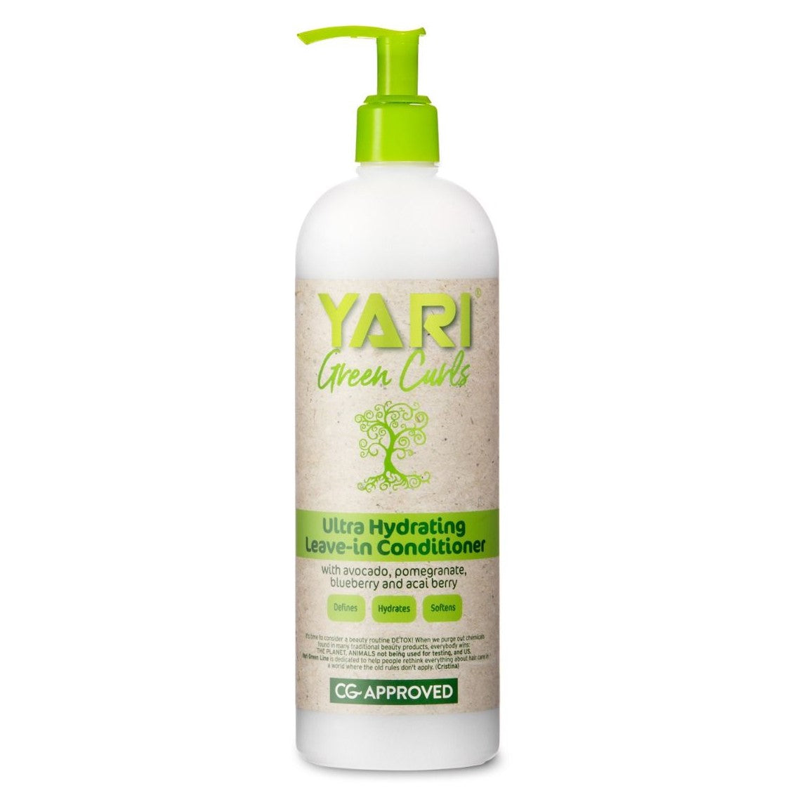 Yari Green Curls ultra hidratante acondicionador de licencia 500ml